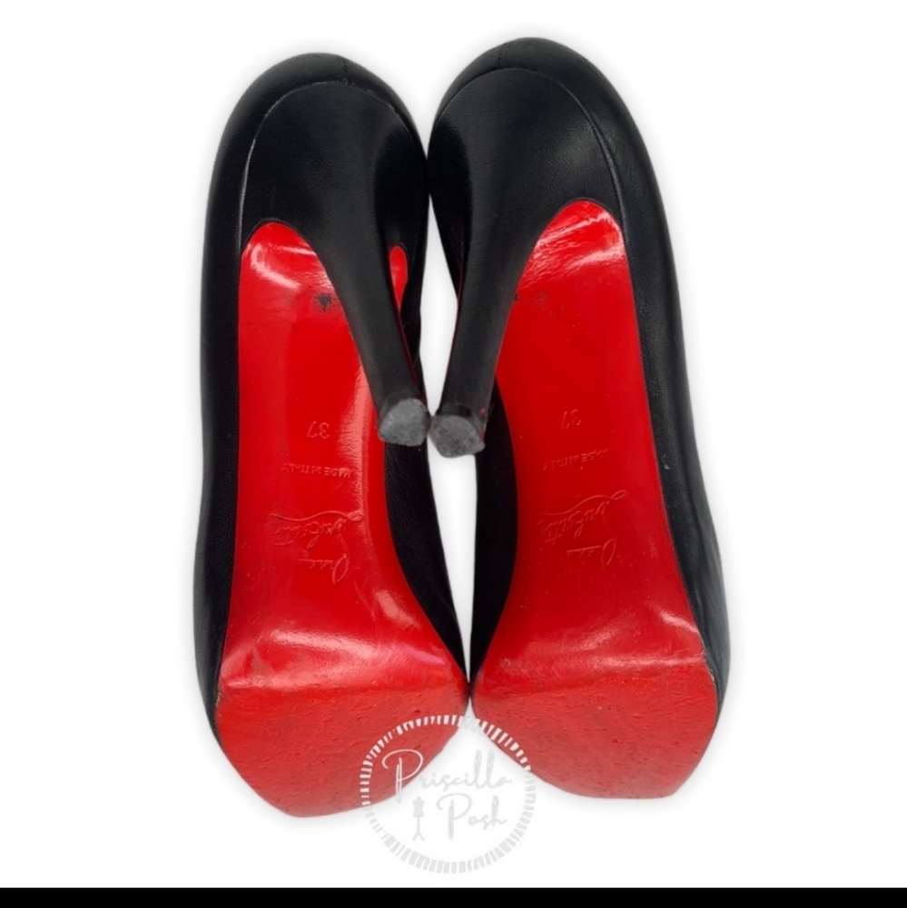 CHRISTIAN LOUBOUTIN Miss 120 Platform Ankle Boots - Picture 5 of 12